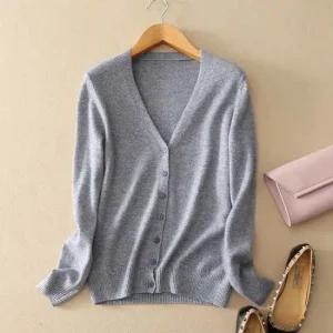 보들보들 브이넥 무지 가디건 간절기아우터 가을옷