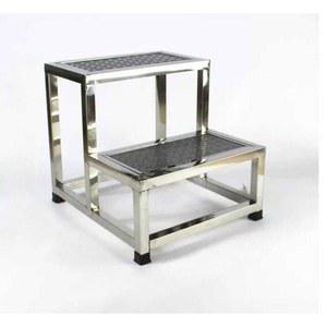 2단 계단 사다리 발판 알루미늄 계단 경량 소형 이동식 2단