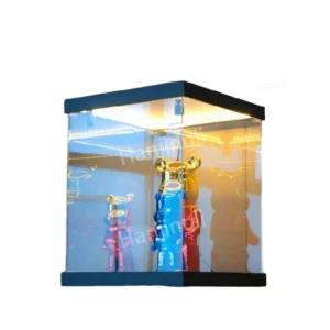 디스플레이 아크릴 상자 케이스 장식장 조명 진열장 전시장 투명 피규어 대형 LED