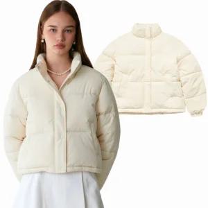 [행텐][모다춘천]여성 숏 퀼팅 점퍼_오프화이트 10540-110-814-69_CC