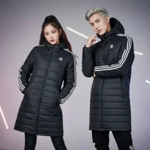 아디다스 매장판 패딩 코트 경량 HM2461