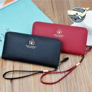 다용도 고급 가죽 장지갑 지갑