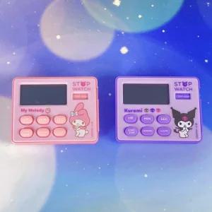 산리오 마이멜로디 쿠로미 스탑워치 탁상시계 2types