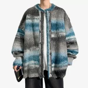 남자 니트 가디건 꽈배기 집업 자켓 타미 숄카라 캐주얼