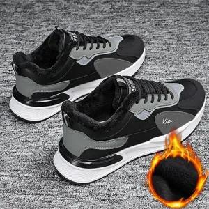 남성 털 안감 운동화 데일리 피트니스 러닝화 남성 겨울 운동화 어글리 슈즈 남자 스니커즈 캐주얼