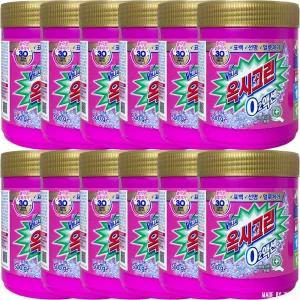 옥시레킷벤키저 옥시크린 오투액션 분말 표백제 500g 12개