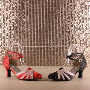 [슈띠끄 국내제작 수제댄스화] WD604 고급 여성 댄스화 라인 라틴 살사 탱고 왈츠 바차타 지루박 자이브 스윙 사교 스포츠 방송 모던 댄스 신발 슈즈 살사화 탱고화 스윙화 모던화