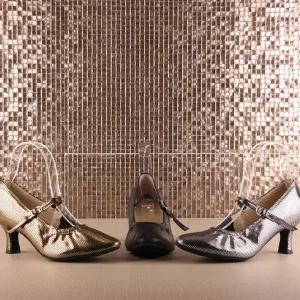 [슈띠끄 국내제작 수제댄스화] WD606 고급 여성 댄스화 라인 라틴 살사 탱고 왈츠 바차타 지루박 자이브 스윙 사교 스포츠 방송 모던 댄스 신발 슈즈 살사화 탱고화 스윙화 모던화