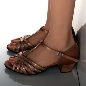 슈띠끄 수제 여성 댄스화 라틴 라인 댄스 슈즈 신발 구두 사교 스포츠 SWD416-1