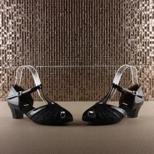 [슈띠끄 국내제작 수제댄스화] WD412-1 고급 여성 댄스화 라인 라틴 살사 탱고 왈츠 바차타 지루박 자이브 스윙 사교 스포츠 방송 모던 댄스 신발 살사화 탱고화 스윙화 모던화