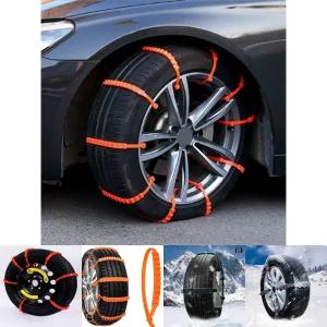 (10개 1세트) 케이블타이 스노우 체인 일회용/차량/자동차/타이어/겨울/승용차/바퀴/미끄럼/방지/체인줄