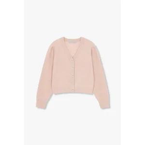 [GCUT](센텀시티점)[대구신세계 지컷 단독]퍼프 슬리브 브이넥 가디건(7224450603)