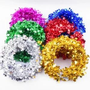 공예철사 반짝이 별 모루