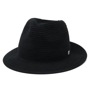 닥스 DAKS 남성 중절모 모자 말털 인조 가죽 접이식 멋쟁이 가을 겨울