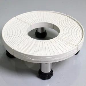 실내기받침대 원형받침대 화분 플라스틱받침대 에어컨 화분스탠드 즈램린