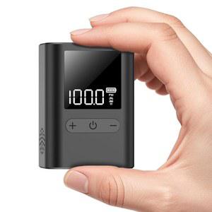 전동 볼 펌프, 디지털 게이지가 있는 미니 자전거 펌프 - 100PSI 휴대용 타이어 자동 차단, 및 로드 바이크용 충전식 에어