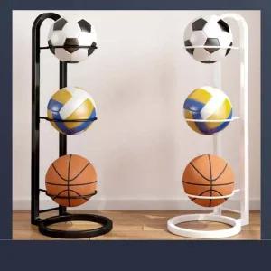 GDM 공 보관함 정리대 3단 캐리어 농구공 배구공 축구공 족구공 헬스장 운동센터 체육관 공보관대추천