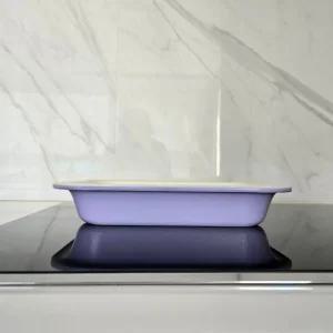 윙플라 시그니처 스퀘어 핸드메이드 프라이팬 (크림블랑/블루베리)