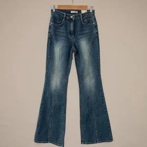 [하프클럽/]여성 슬림핏 부츠컷 청바지 스판 워싱 키큰녀용