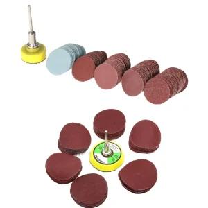 샌딩페이퍼 세트구성 원형페파 전동드릴사포 50mm 샌딩 2종 세트 25mm