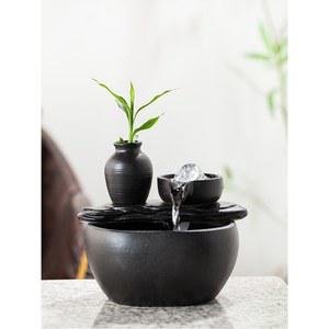 실내분수 미니분수대 가정용 미니폭포 옵션1 검정색 거실 인테리어 상승 분수