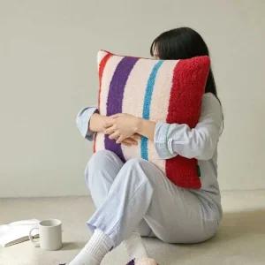 오리고 플리스 쿠션커버 50x50cm