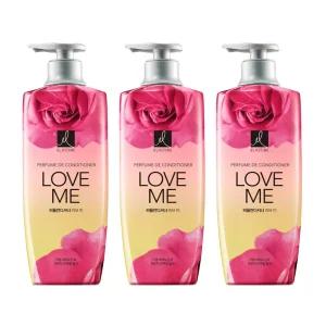 [내일도착]엘라스틴 러브미 퍼퓸 컨디셔너 600ml 3개 