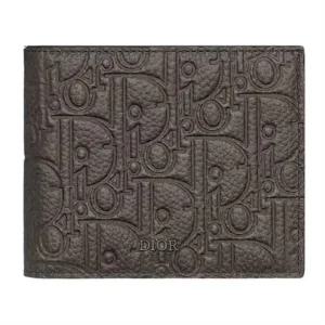 [명품]  반지갑 브라운 Dior Gravity Vintage 가죽2ESBC027KLF_H727