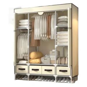 조립식 옷장 간편식 선반 천 비키니옷장 장롱 간이 행거 이불장