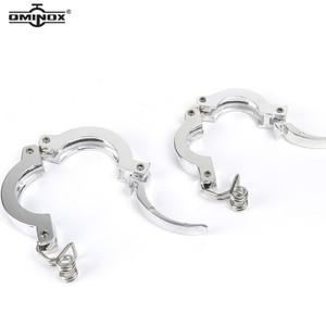 고 알루미늄 진공 플랜지 클램프 KF16/KF25/KF40/KF50 퀵 클램핑 링 NW16-NW50 파이프 피팅 재질