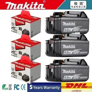 마끼다배터리 호환  Makita 18V 6Ah BL1860B BL1840BL1830B BL1850B BL1850 BL1860 배터리 교체 용 리튬