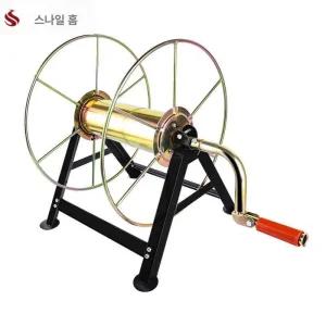 농업 호스릴 감기 호스 정리 고압 크랭크 이동식 농약 수도관 원예 권취기 분무기 농사 거치