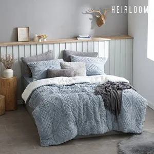 [에어룸][SK]수면온감 니트 극세사 침구 세트(이불1+패드1+베개커버2)