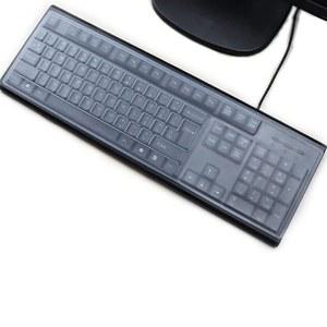 (2팩) 104/107 키용 범용 투명 먼지 방지 키보드 스킨 프로텍터 커버 표준 데스크탑 재사용 가능 방수