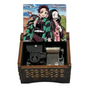 귀칼 굿즈 오르골 네즈코 일본 오르골 빨강 수동 귀멸의칼날 탄지로 크리스마스 선물