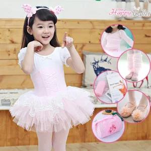 [해피발레]발레복/튜튜발레복/발레용품/여아/아동/유아/6종세트
