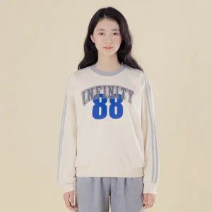 [보리보리/디디오]주니어 G.인피니트 기모 크롭 맨투맨 티 GXWTO09