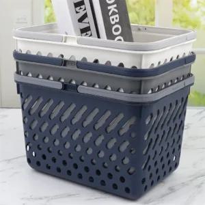 쭌이네디자인 손잡이 바스켓 바닥 구멍 뚫린 바구니