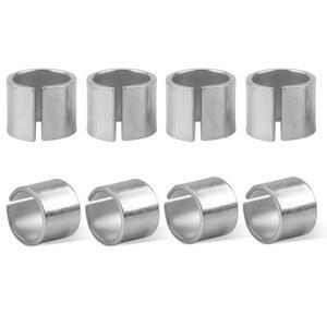 Ohleats 4쌍 배터리 포스트 심, 음극 및 양극 단자 심 컨버터, 대부분의 차량용 순수 납 어댑터 슬리브, 범용 자동차 액세서리 8 PCS