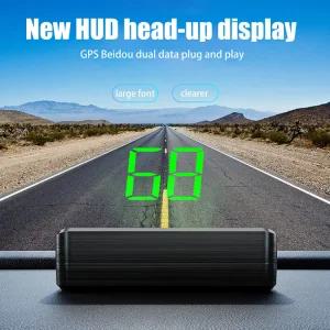 GPS 속도계 전자 디스플 유리 세트 앞 액세서리 업 디지털 트럭 프로젝터 HUD 자동차 튜닝용품 1