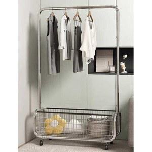 이동식 수납 행거 옷걸이 우드 미러 자취방 코트랙 코트 친환경목재 심플 컬러볼 모델