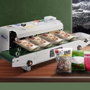 FR550 자동 실링기 연속 수직형 미니 기계 밴드실링기