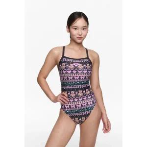 [아레나](의정부점) 니팅 베어 원피스 싱글 크로스 스트랩백 A5FL1LO10 ( BRW ,MNT,PPL) 브라캡 별도...