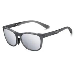 남성 실버미러 미러 UV차단 스포츠 선글라스 편광