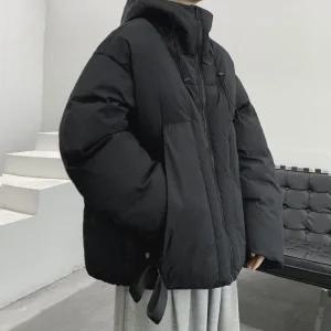 남자 오버사이즈 직장인 잠바 겨울 오리털 남성점퍼 점퍼 남성 학생 패딩 빅사이즈 자켓 다운