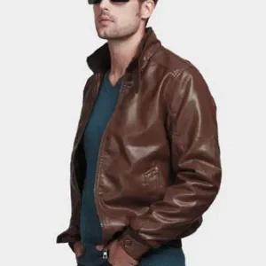 남성 라이더 자켓 캐주얼 바이커 간절기 남성 레더 자켓 아우터 브라운 카라 블랙 점퍼