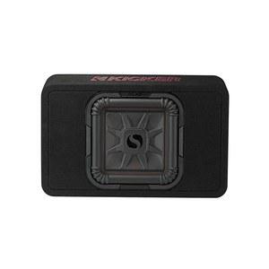 키커 46TL7T102 TL7T 10인치(25cm) 솔로 바릭 서브우퍼, 얇은 프로파일 인클로저, 2옴, 500와트