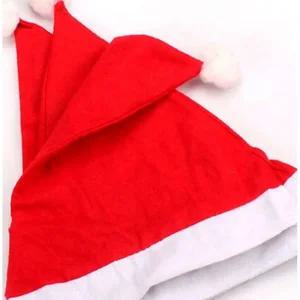 크리스마스벨벳모자 신생아 유아파티 어린이행사 산타마스코트