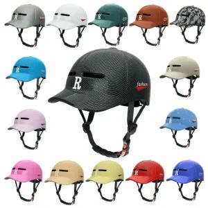 바이크 글로시카본파이버블랙 오픈 페이스 야구모자헬멧 오토바이반모헬멧 소두핏 M