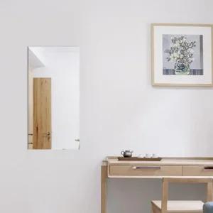 안깨지는 거울 시트지 무타공 아크릴 미러 필름 미러 형 스티커 부착 노프레임 아크릴 필름 안깨지는